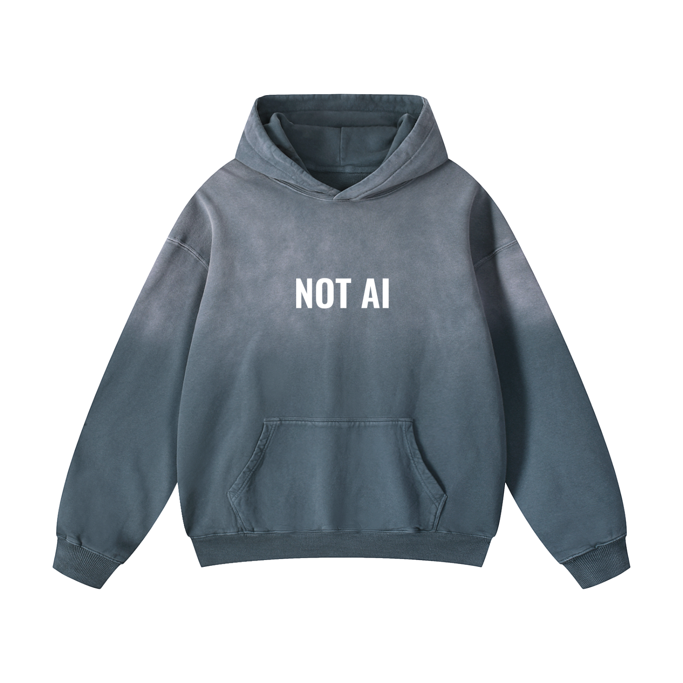 NOT AI 100% COTTON OVERSIZE Hoodie Unisex