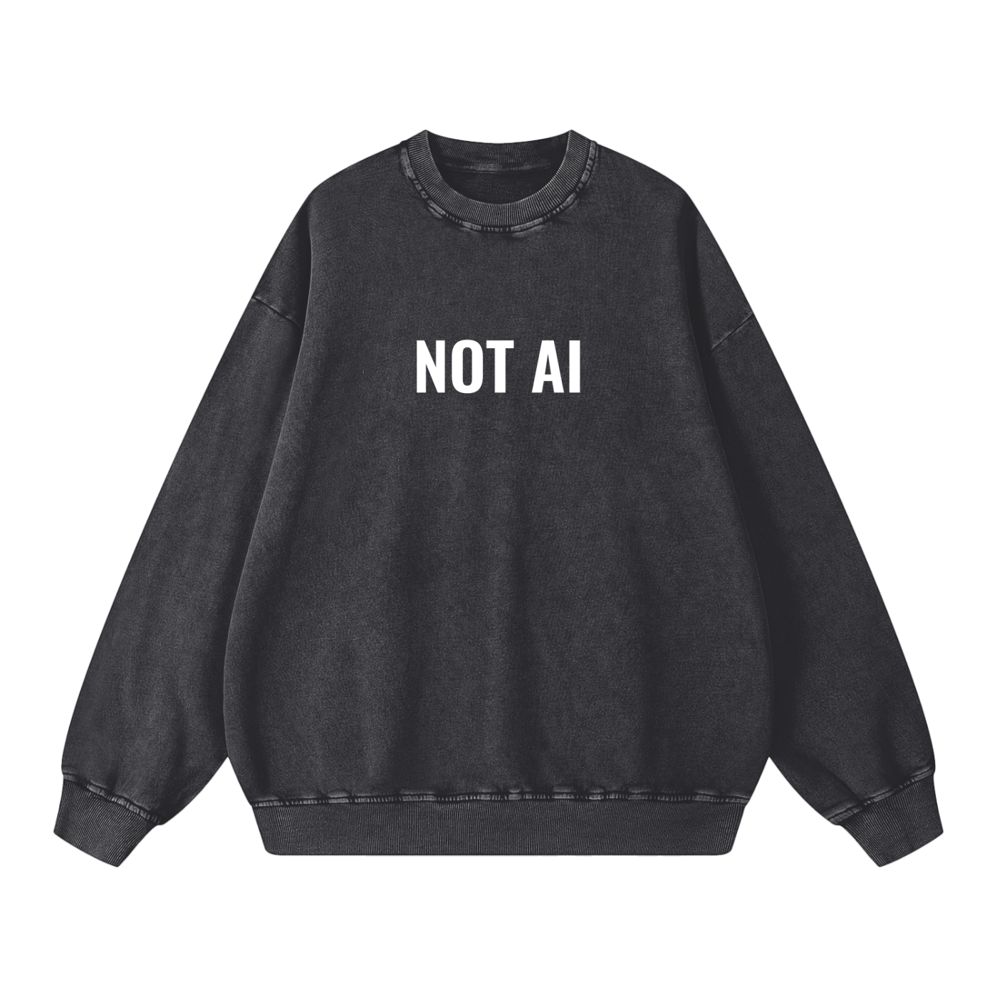 NOT AI 100% COTTON OVERSIZE Sweatshirt Unisex