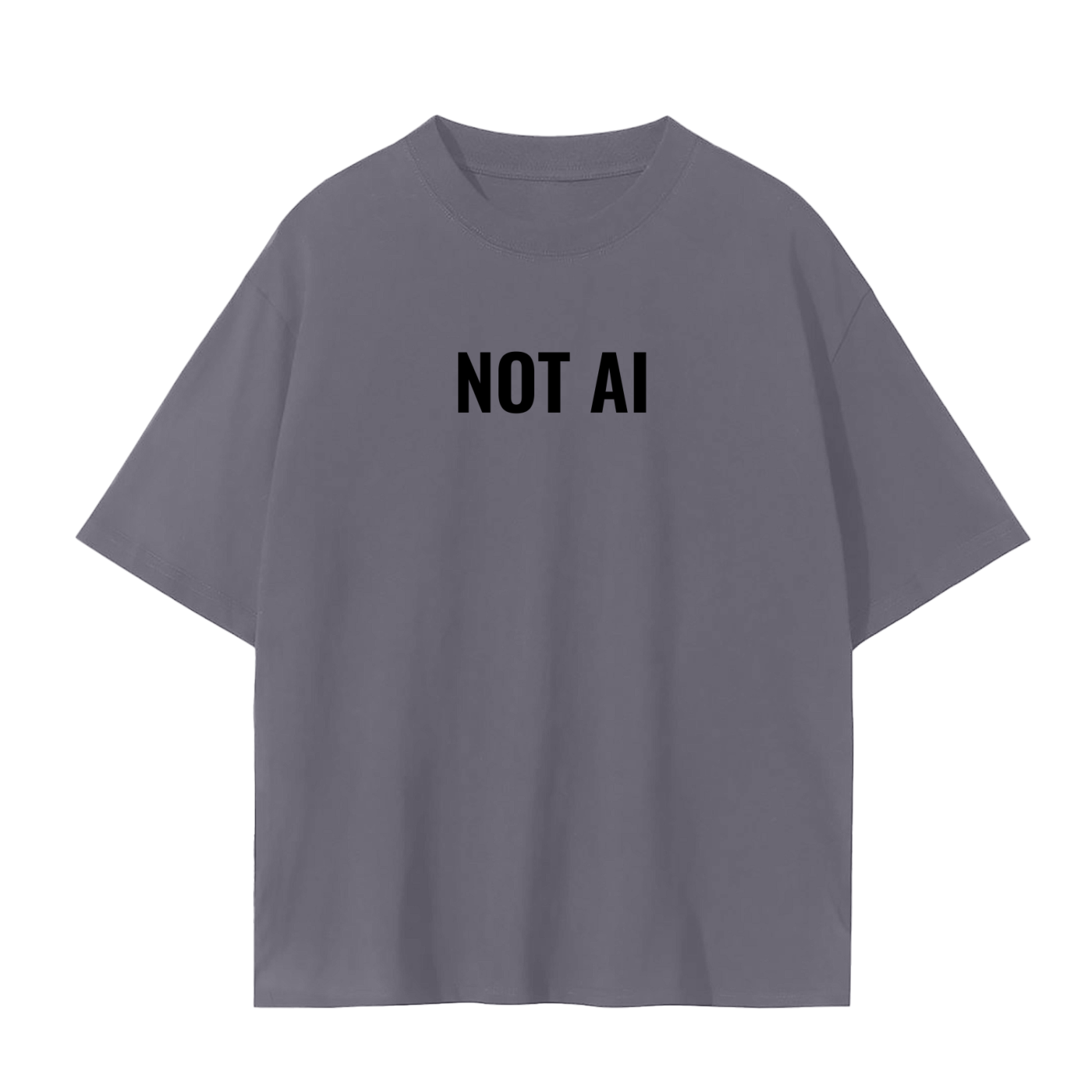 NOT AI 100% COTTON OVERSIZE T-Shirt Unisex