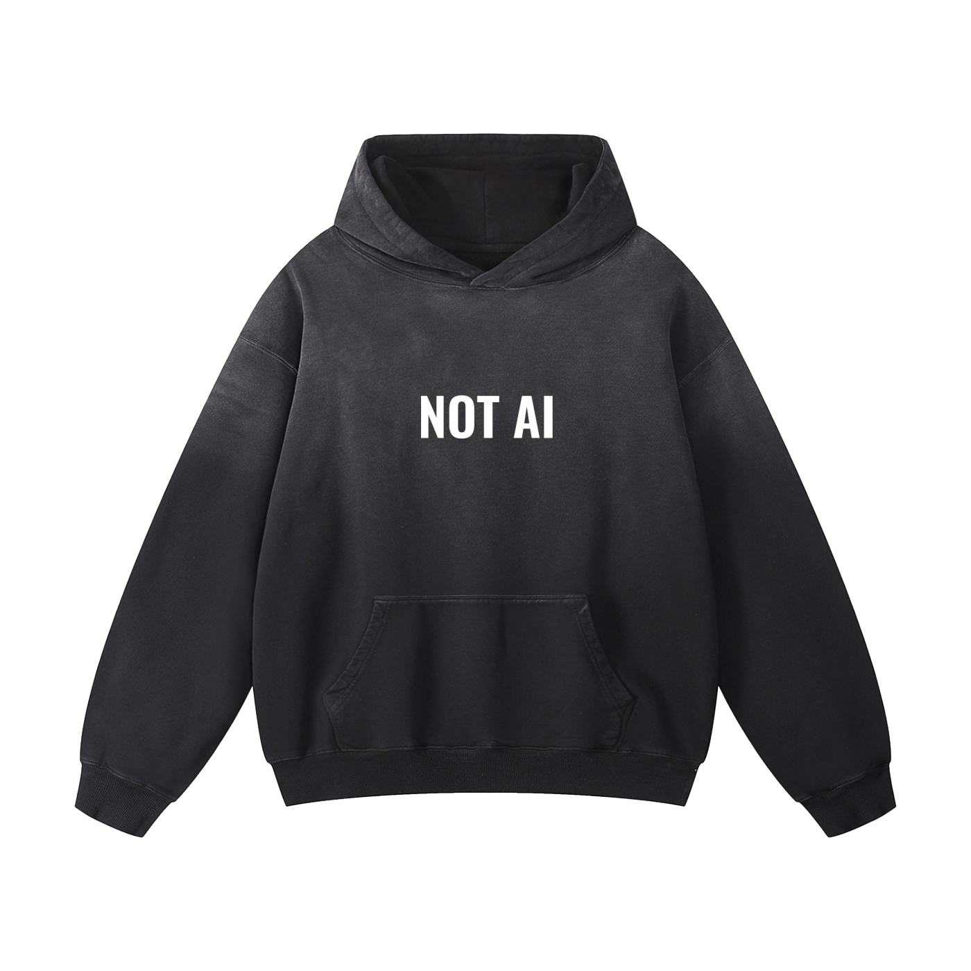 NOT AI 100% COTTON OVERSIZE Hoodie Unisex