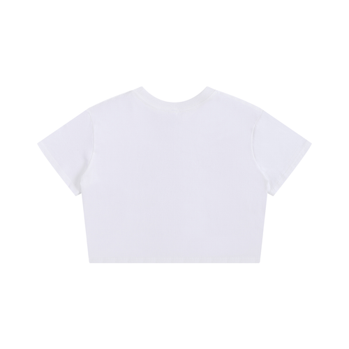 NOT AI 100% COTTON CROPPED T-Shirt Women