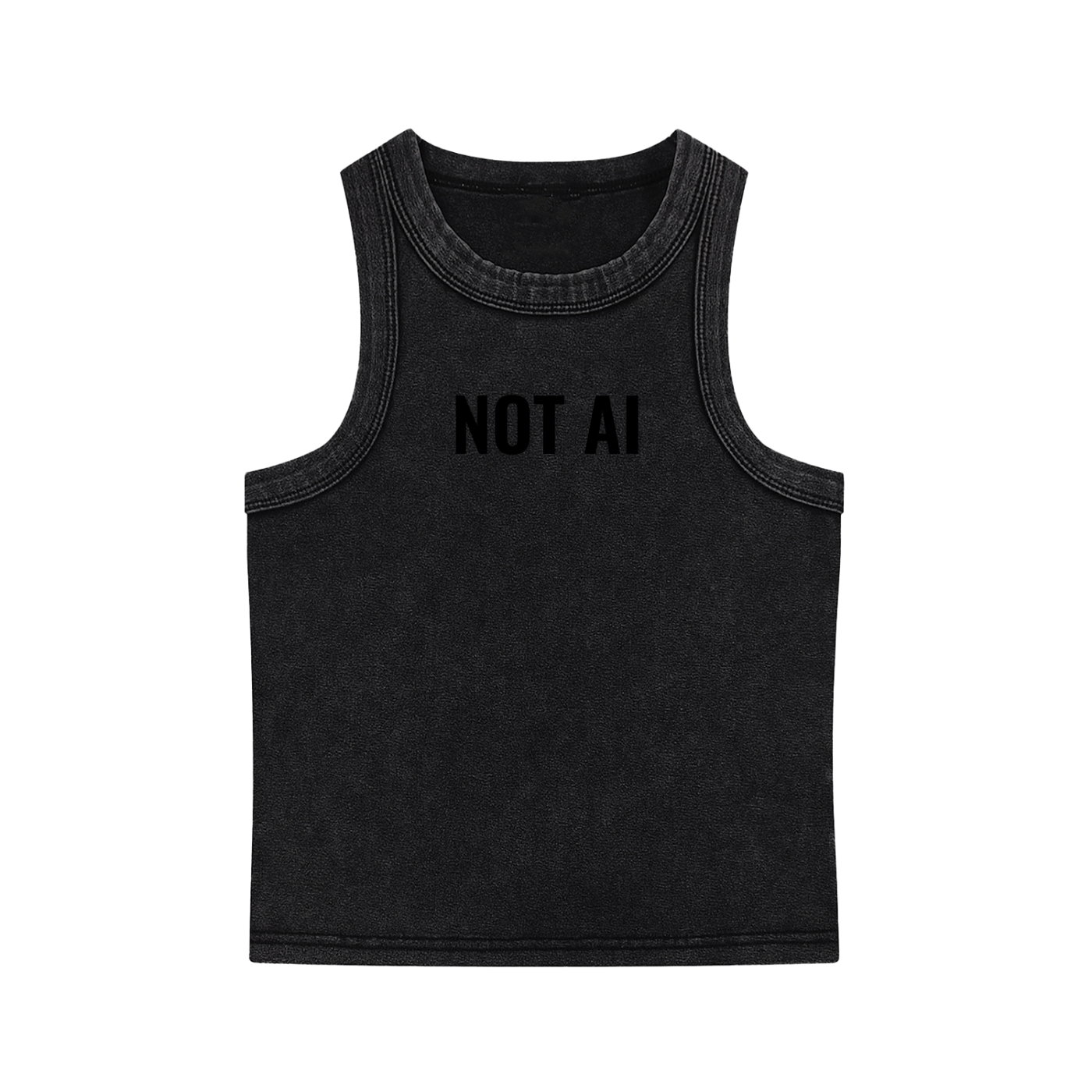 NOT AI 93.2% COTTON OVERSIZE Tank Top Women